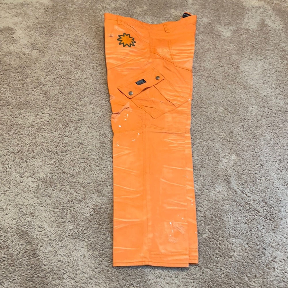 Akoo Orange Jeans. Size 44